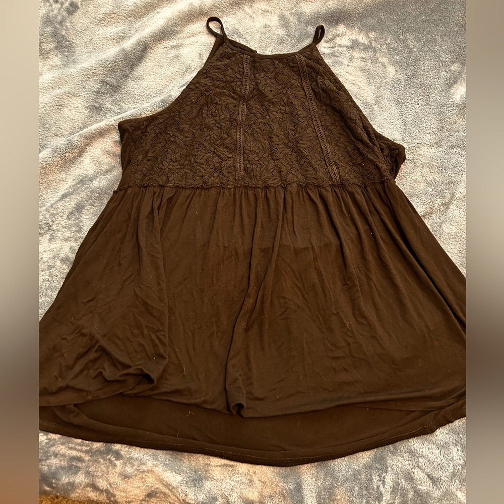 Torrid Super Soft halter Babydoll Top